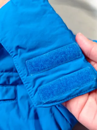 Mono de nieve infantil azul