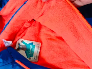 Mono de nieve infantil azul