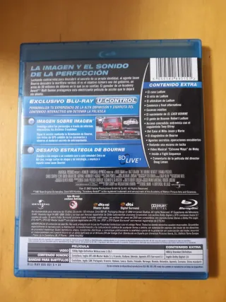pelicula Blu-ray El Caso Bourne (The Bourne Identi