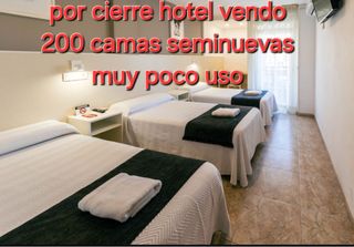 200 camas hoteleras seminuevas