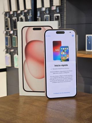 IPHONE 15 PLUS 256GB ROSA BATERIA 91%