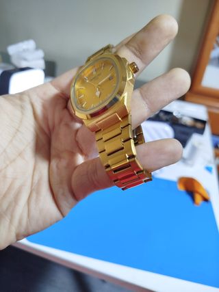 Reloj Nautilus 42mm Dorado