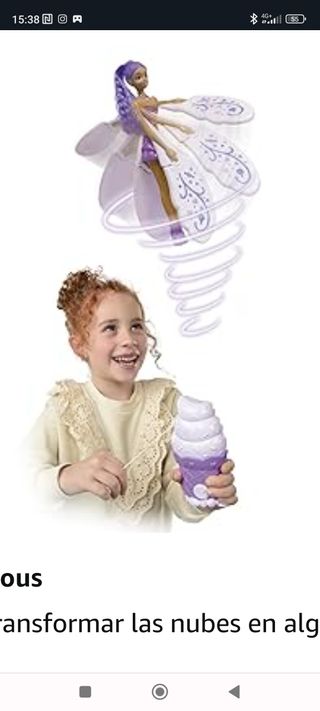 Nueva Muñeca voladora con alas