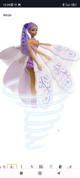 Nueva Muñeca voladora con alas