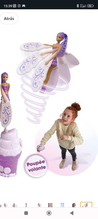 Nueva Muñeca voladora con alas