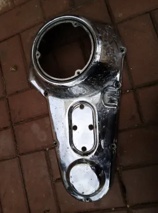 Tapa Primaria Harley Shovelhead Cromada