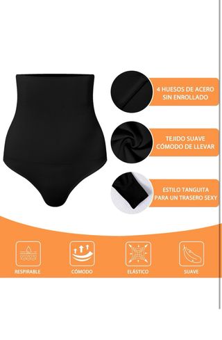 Tanga Faja Moldeador Negro