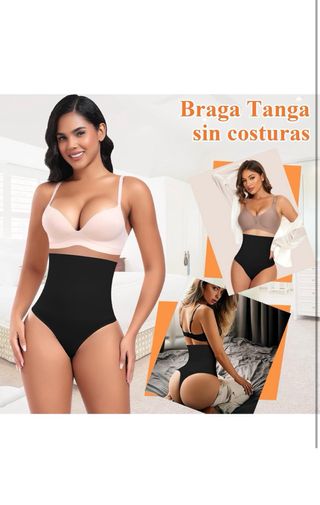 Tanga Faja Moldeador Negro
