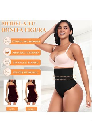 Tanga Faja Moldeador Negro