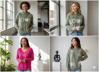 Lote 4 Sudaderas y Jerseys Talla L. Como Nuevos