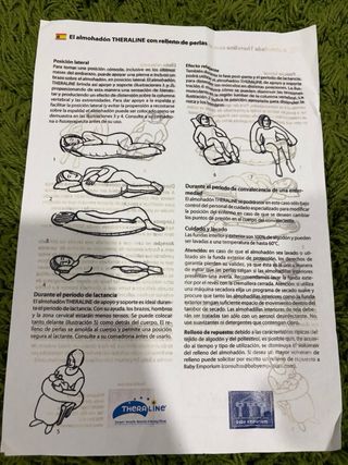 Cojín de lactancia y maternidad Theraline