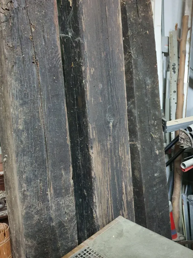tablones de madera vigas, tablas madera redonda...