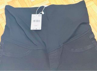 Pantalón vaquero maternidad negro