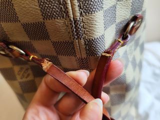 Borsa Louis Vuitton Neverfull MM Beige/Marrone