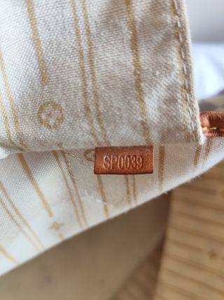 Borsa Louis Vuitton Neverfull MM Beige/Marrone