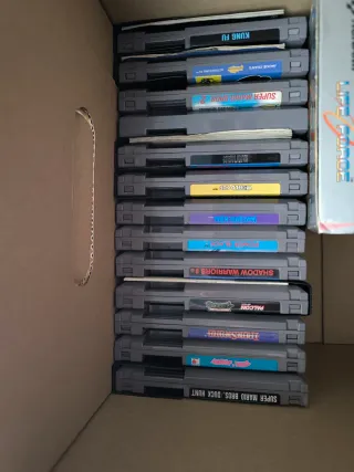Juegos Nintendo NES con Caja juego
