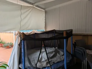 Colchoneta para cama elástica