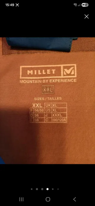 Chaqueta Millet Gore-Tex Azul