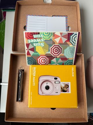 Cámara Instax Mini 11 Fujifilm Rosa