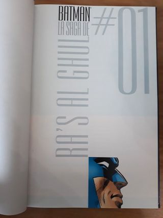 Cómic Batman: La saga de Ra ́s Al Ghul