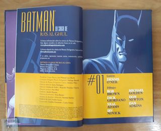 Cómic Batman: La saga de Ra ́s Al Ghul