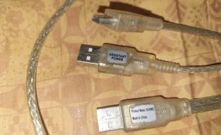 Cable USB doble i micro usb