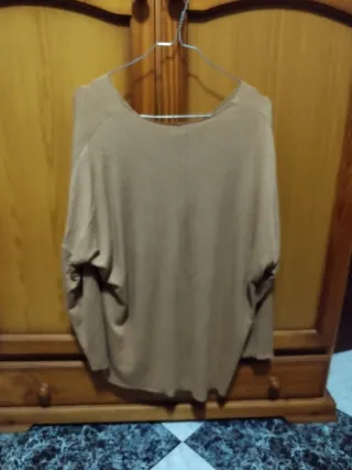 Jersey mujer talla XL marrón