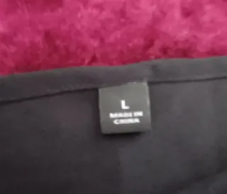 Vestido largo negro juvenil Talla L