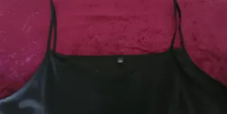 Vestido largo negro juvenil Talla L