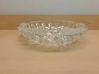 Posacenere / soprammobile vintage in vetro