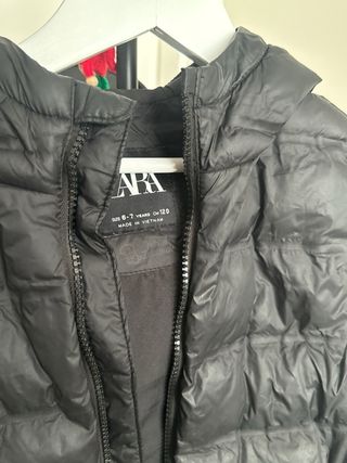 Chaleco acolchado Zara niño 6-7 años