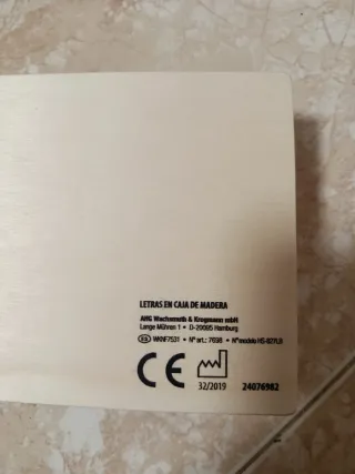 Juego Letras Madera Mundo Diver 2+