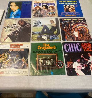 Lote 9 Vinilos Singles Varios Artistas