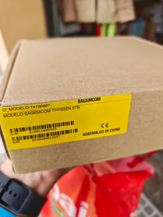 Decodificador TV Vodafone Sagemcom Thyssen STB