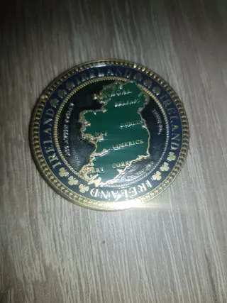 Moneda Titanic 1912 Irlanda.