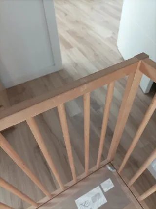 Cuna de madera para bebé