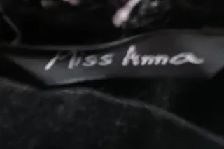 Pantalón juvenil gris oscuro Miss Anna gris talla