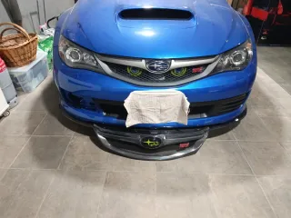 Parrilla de fibra de carbono para Subaru Impreza