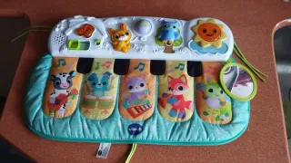 Lote: Hamaca, Alfombra y Piano Bebé