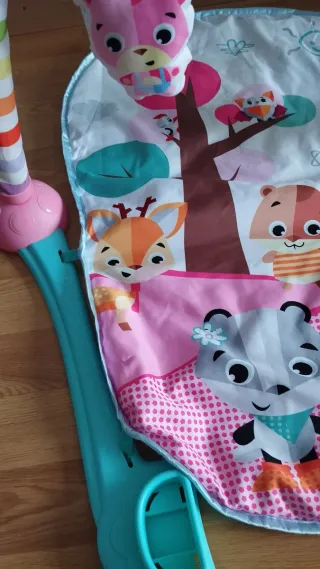 Lote: Hamaca, Alfombra y Piano Bebé