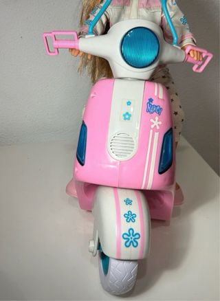 Nancy Moto Rosa con Accesorios