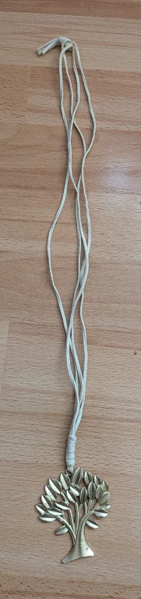 Collar árbol de la vida dorado