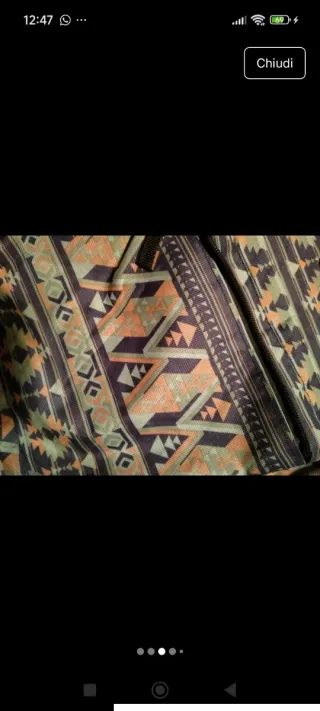 Zainetto fantasia etnica