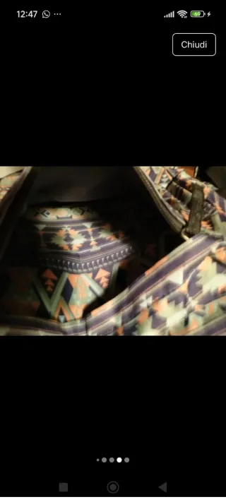 Zainetto fantasia etnica