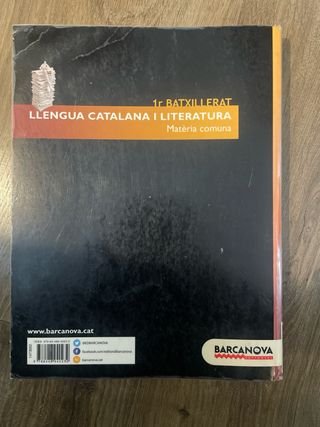Llengua catalana i Literatura 1r Batxillerat.