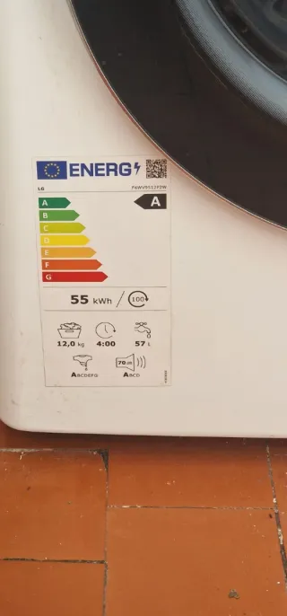 Lavadora LG 12kg AI DD ThinQ