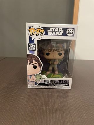 Funko Pop! Star Wars Luke Skywalker & Yoda 363