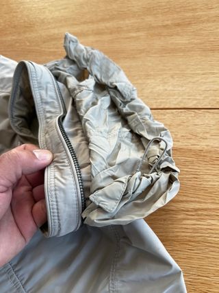 Chubasquero Massimo Dutti Beige Talla XL