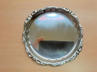 Sottobicchieri vintage in acciaio