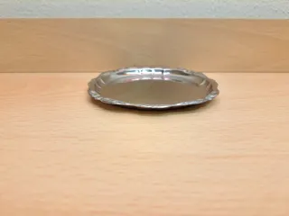 Sottobicchieri vintage in acciaio